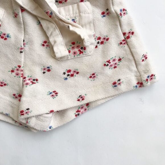 Zara floral print shorts VGUC- very light stain  9-12 months - Picture 3 of 6